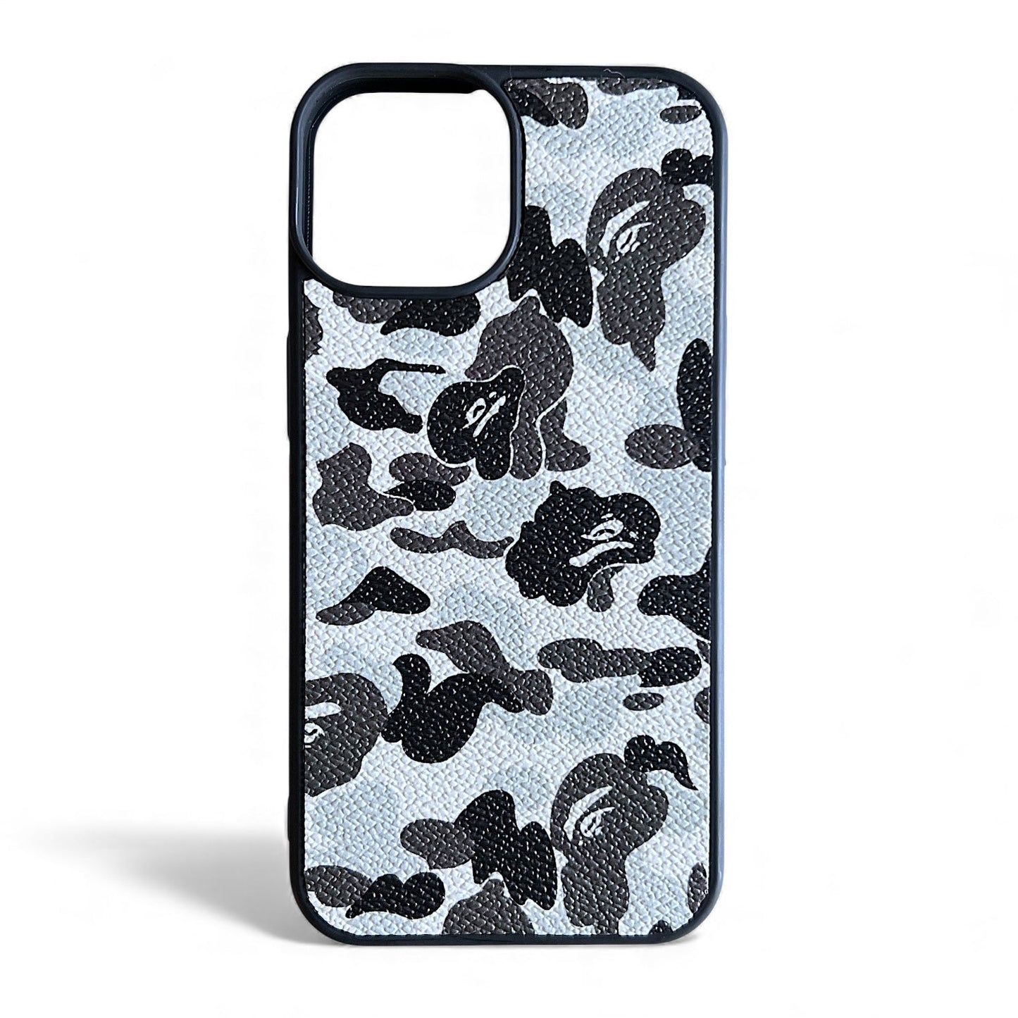 Black Camo Ape iPhone Case
