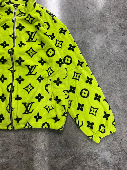 Neon Green Zip Up