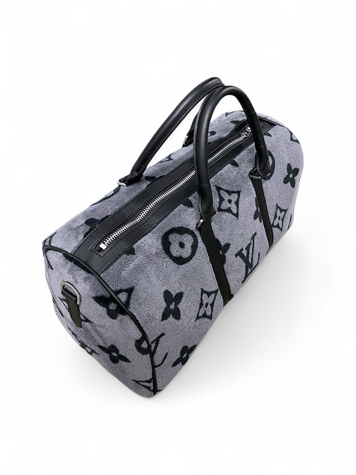 Grey Duffel Bag