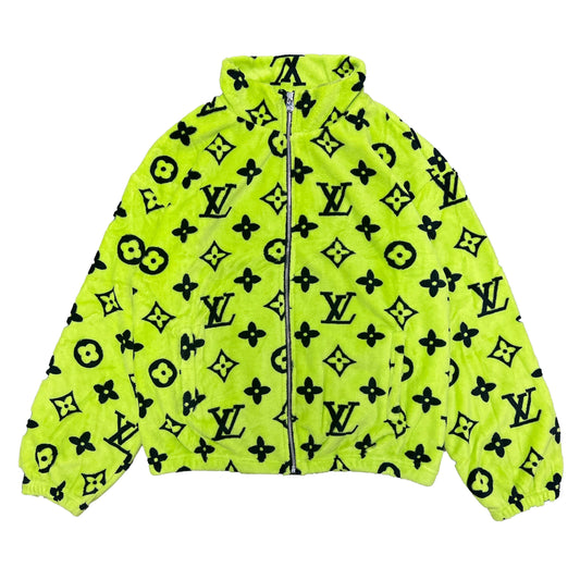 Neon Green Zip Up