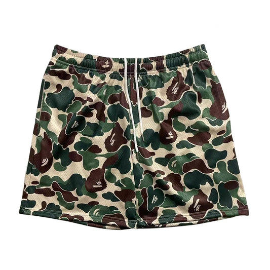 Green Ape Camo Mesh Shorts