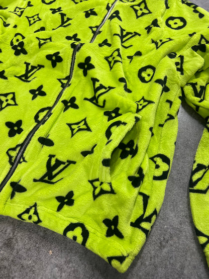 Neon Green Zip Up