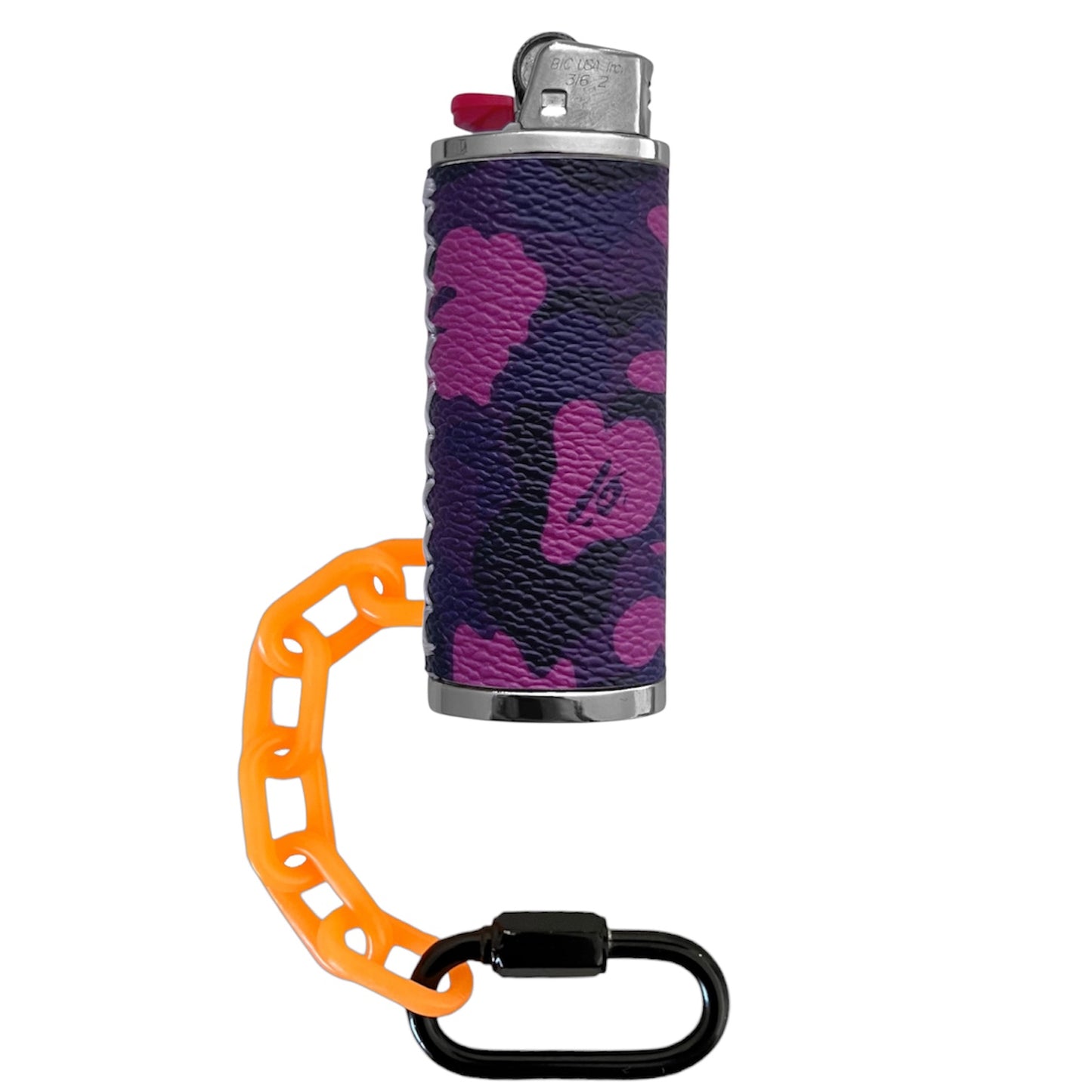 Purple Ape Camo Lighter Case