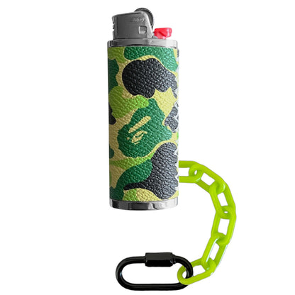 Neon Camo Ape Lighter Case