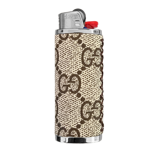 Tan GG Lighter Case