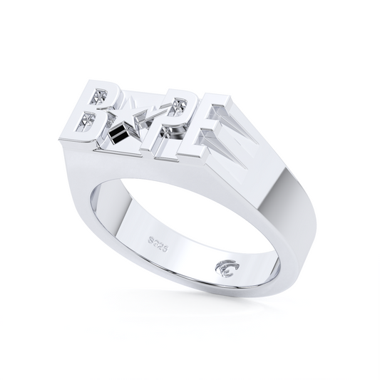 Sterling Silver Bapesta Ring