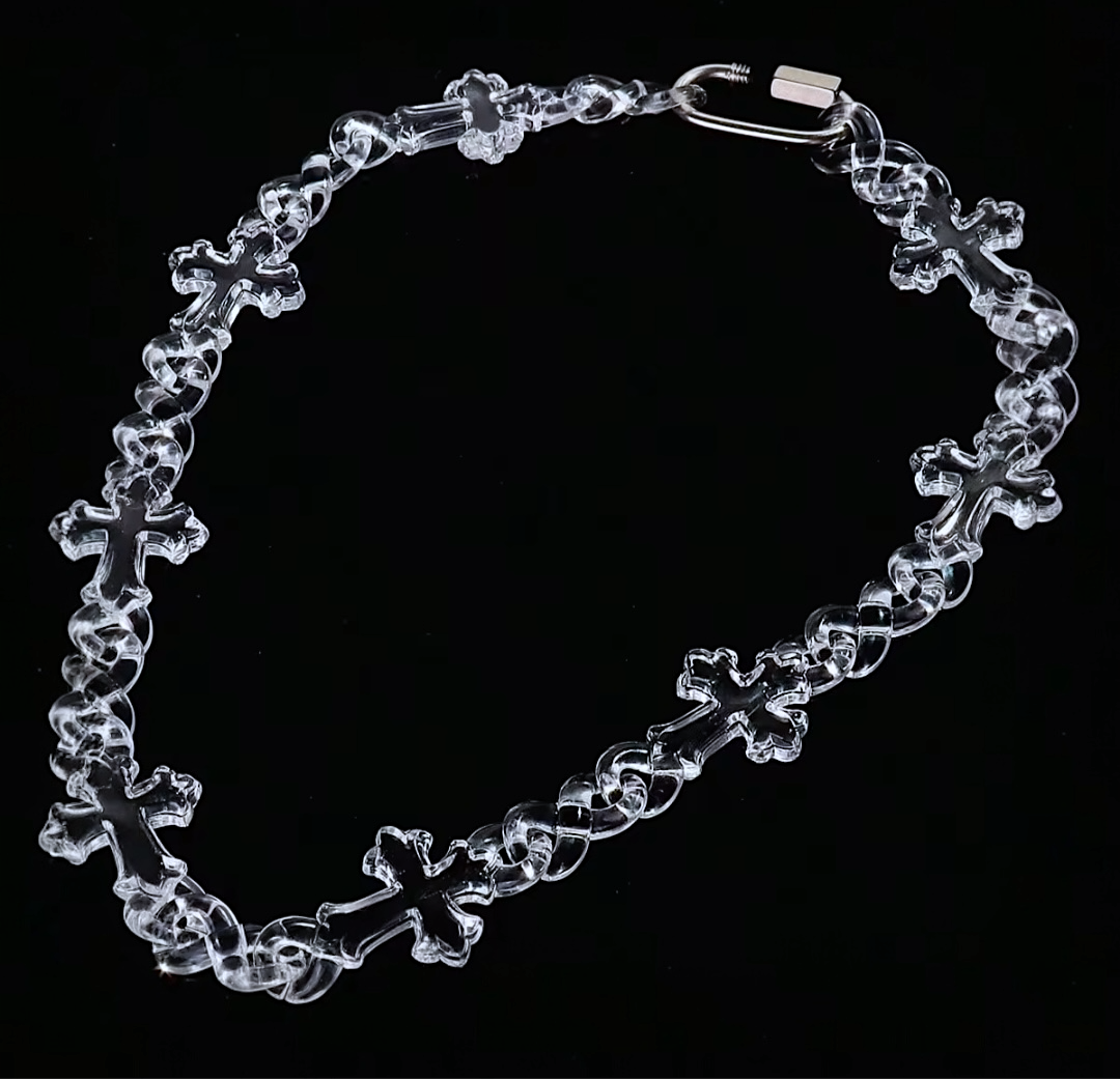 Clear Cross Link Chain