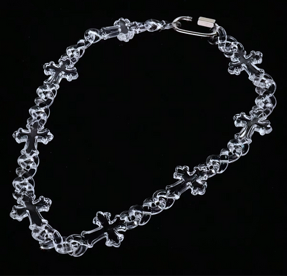 Clear Cross Link Chain
